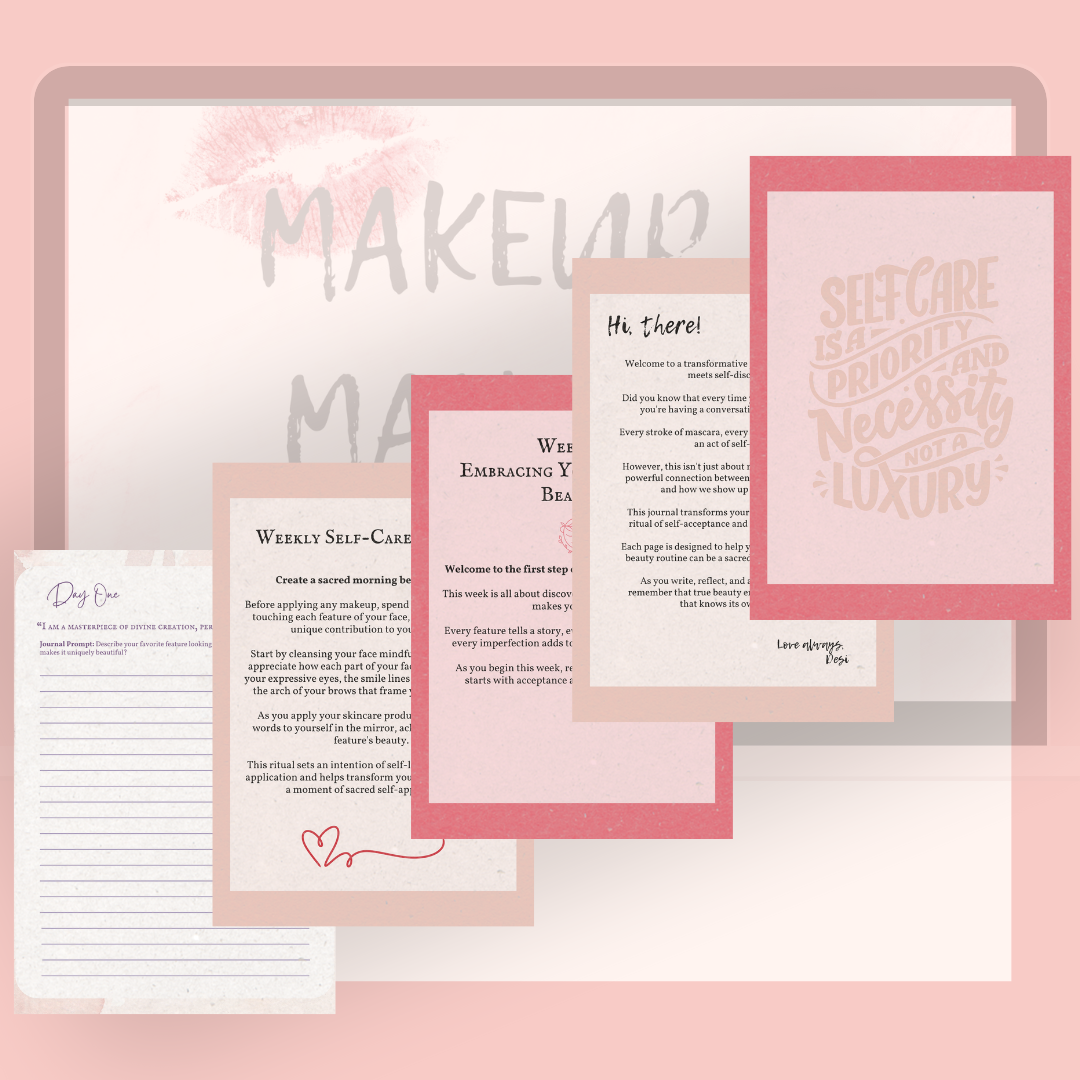 Makeup & Mantras Beauty Affirmation Journal (Digital Download)